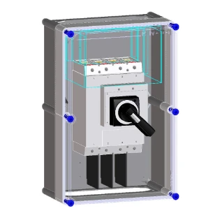 Eaton - Schakelaarkast - HNZM3-400-4 6701763 6361103