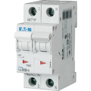 Eaton - Installatieautomaat - PLZ6-C50/1N-MW 242816 6362452