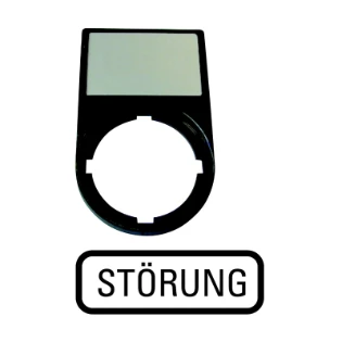 Eaton - Tekstschilddrager drukknop/signaallamp - M22S-ST-D8 216489 6364770