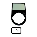 Eaton - Tekstschilddrager drukknop/signaallamp - M22S-ST-X88 216485 6364811