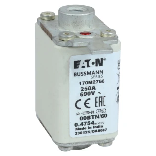 Eaton - HRC zekering - FUSE 250A 690V 00BTN/60 AR 170M2768 6368712