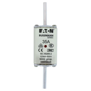 Eaton - Smeltpatroon (mes) - NH FUSE 35A 500V GG/GL SIZE 02 35NHG02B 6370350