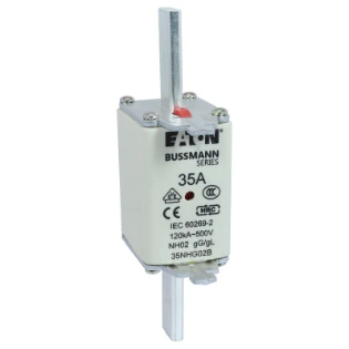 Eaton - Smeltpatroon (mes) - NH FUSE 35A 500V GG/GL SIZE 02 35NHG02B 6372286