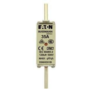 Eaton - Smeltpatroon (mes) - NH FUSE 35A 500V GG/GL SIZE 01 35NHG01B 6375681