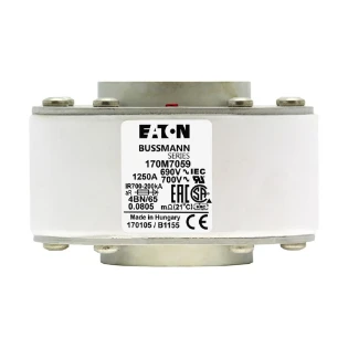 Eaton - HRC zekering - FUSE 1250A 690V 4BN/65 AR UC 170M7059 6378120