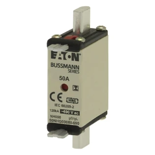Eaton - Smeltpatroon (mes) - NH FUSE 50AMP 690V SIZE 000 GG IMGL 50NHG000BI-690 6380850