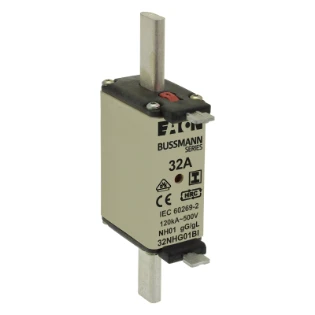 Eaton - Smeltpatroon (mes) - NH FUSE 32A 500V GL/GG SIZE 01 32NHG01BI 6381801