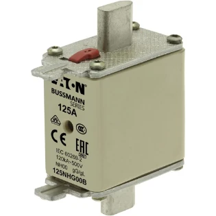 Eaton - Smeltpatroon (mes) - NH FUSE 125A 500V GG/GL SIZE 00 125NHG00B 6382599