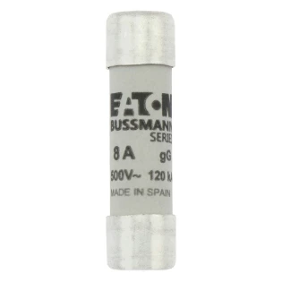 Eaton - Cilindrische zekering - CYLINDRICAL FUSE 10 x 38 8A GG 500V C10G8 6382892