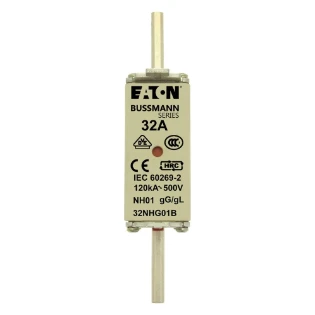 Eaton - Smeltpatroon (mes) - NH FUSE 32A 500V GG/GL SIZE 01 32NHG01B 6383702
