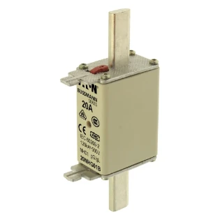 Eaton - Smeltpatroon (mes) - NH FUSE 20A 500V GL/GG SIZE 01 DUAL 20NHG01B 6383891