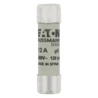 Eaton - Cilindrische zekering - CYLINDRICAL FUSE 10 x 38 12A GG 500 C10G12 6384027