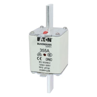 Eaton - Smeltpatroon (mes) - NH FUSE 355A 500V GG/GL SIZE 2 355NHG2B 6384603