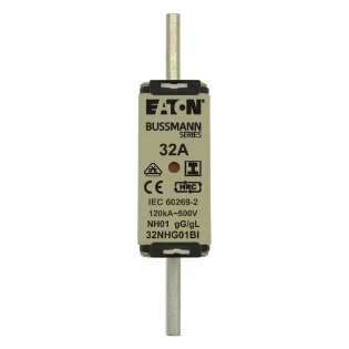 Eaton - Smeltpatroon (mes) - NH FUSE 32A 500V GL/GG SIZE 01 32NHG01BI 6385491