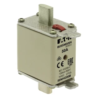 Eaton - Smeltpatroon (mes) - NH FUSE 50A 500V GG SIZE 00 50NHG00B 6385729