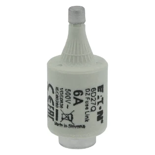 Eaton - D-zekering - FUSE 6A DII/E27 500VAC 6D27Q 6385898