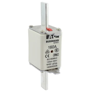 Eaton - Smeltpatroon (mes) - NH FUSE 160A 500V GG/GL SIZE 02 160NHG02B 6386763