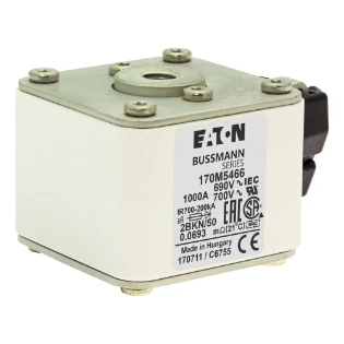 Eaton - HRC zekering - FUSE 1000A 690V 2BKN/50 AR UC 170M5466 6388385