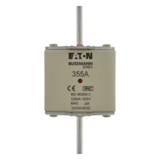 Eaton - Smeltpatroon (mes) - NH FUSE 355AMP 500V aM SIZE 3 DUAL 355NHM3B 6390489