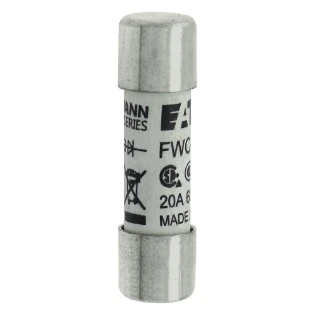 Eaton - Cilindrische zekering - 20AMP 600V AC FERRULE 10 X 38MM FWC-20A10F 6391255
