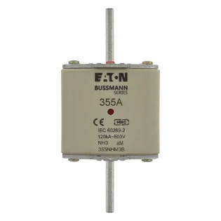 Eaton - Smeltpatroon (mes) - NH FUSE 355AMP 500V aM SIZE 3 DUAL 355NHM3B 6392277