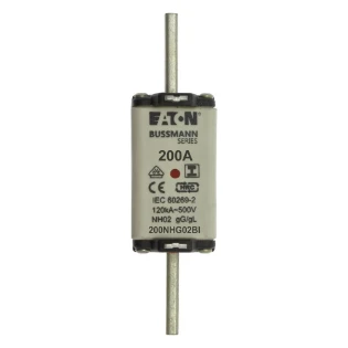 Eaton - Smeltpatroon (mes) - NH FUSE 200A 500V GL/GG SIZE 02 200NHG02BI 6392624