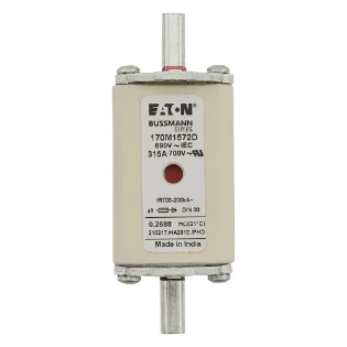 Eaton - HRC zekering - FUSE 315A 690V aR DIN 00 HSDNH 170M1572D 6395891