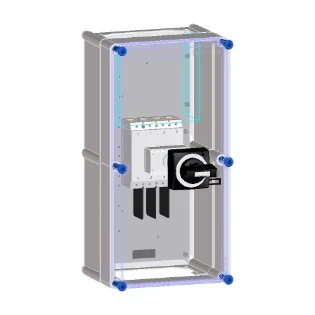 Eaton - Schakelaarkast - HNZM1-100-4 6701762 6399441