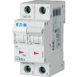 Eaton - Installatieautomaat - PLZ6-C50/1N-MW 242816 6408305