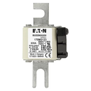 Eaton - HRC zekering - FUSE 630A 690V 1*KN/80 AR UC 170M3123 6409660
