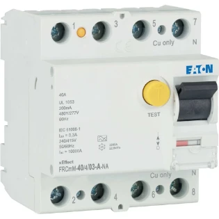 Eaton - Aardlekschakelaar - FRCMM-40/4/03-A-NA 167105 6411880