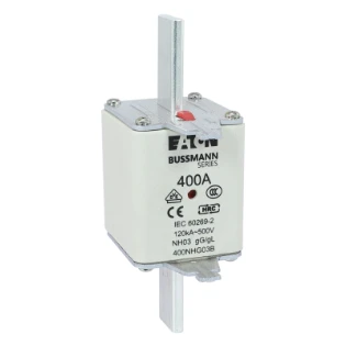 Eaton - Smeltpatroon (mes) - NH FUSE 400A 500V GG/GL SIZE 03 400NHG03B 6412597