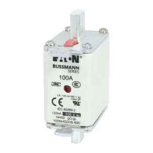 Eaton - Smeltpatroon (mes) - NH FUSE 100AMP 690V gG SIZE 00 100NHG00B-690 6414213