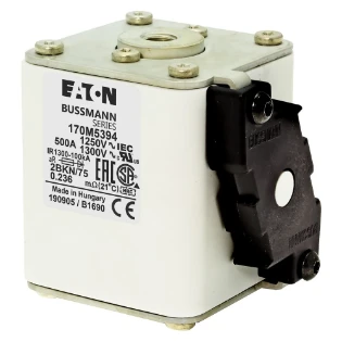 Eaton - HRC zekering - FUSE 500A 1250V 2BKN/75 AR CU 170M5394 6415380