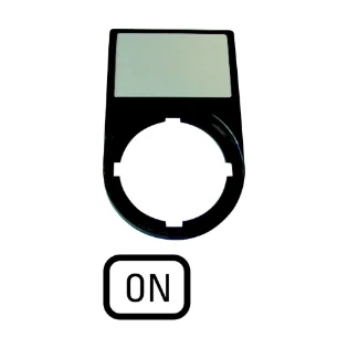 Eaton - Tekstschilddrager drukknop/signaallamp - M22S-ST-GB6 216496 6415913