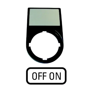 Eaton - Tekstschilddrager drukknop/signaallamp - M22S-ST-GB10 216499 6415917