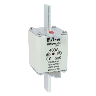 Eaton - Smeltpatroon (mes) - NH FUSE 400A 500V GG/GL SIZE 03 400NHG03B 6416107