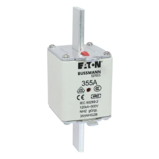 Eaton - Smeltpatroon (mes) - NH FUSE 355A 500V GG/GL SIZE 2 355NHG2B 6416628