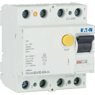 Eaton - Aardlekschakelaar - FRCMM-63/4/03-G/A-NA 167112 6419137