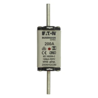 Eaton - Smeltpatroon (mes) - NH FUSE 200A 500V GL/GG SIZE 02 200NHG02BI 6419776