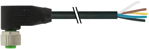 Murrelektronik Sensor/actorkabel met connector 7000-12341-6341000 7000-12341-6341000 648077