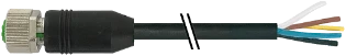 Murrelektronik - Sensor/actorkabel met connector - 7000-17041-7221000 7000-17041-7221000 648193