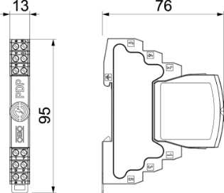 OBO - Bliksemstroomafleider voor data en M&R - PDP-2-12-D 5080303 6642435