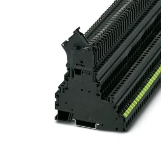 Phoenix Contact - Zekeringsrijgklem - UT 4-PE/L/HESILED 24 (5X20) 120KOHM 3214321 6757962