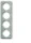 ABB - Afdekraam schakelmateriaal - 1724-79 2CKA001754A2544 683211