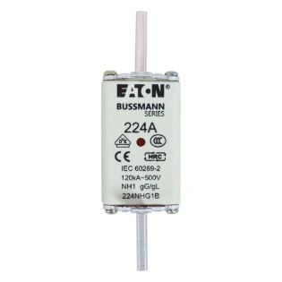 Eaton - Smeltpatroon (mes) - NH FUSE 224A 500V GG/GL SIZE 1 224NHG1B 6842008