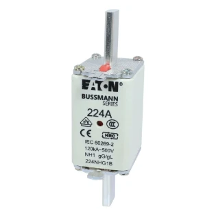 Eaton - Smeltpatroon (mes) - NH FUSE 224A 500V GG/GL SIZE 1 224NHG1B 6842310