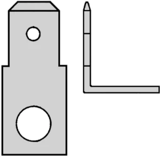 Klemko - Aderdoorverbinder rond/vlak - B63090481-HM 215385 6981586