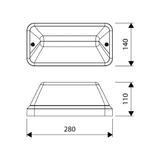 Prolumia - Plafond-/wandarmatuur - 40010321 40010321 7059278