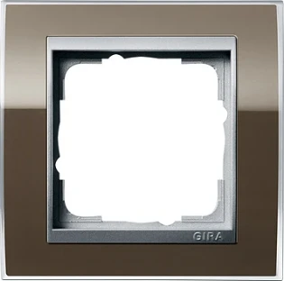 Gira - Afdekraam schakelmateriaal - Abd.rahmen 1f ZwRa.FAl EvKl BR 0211766 7095010
